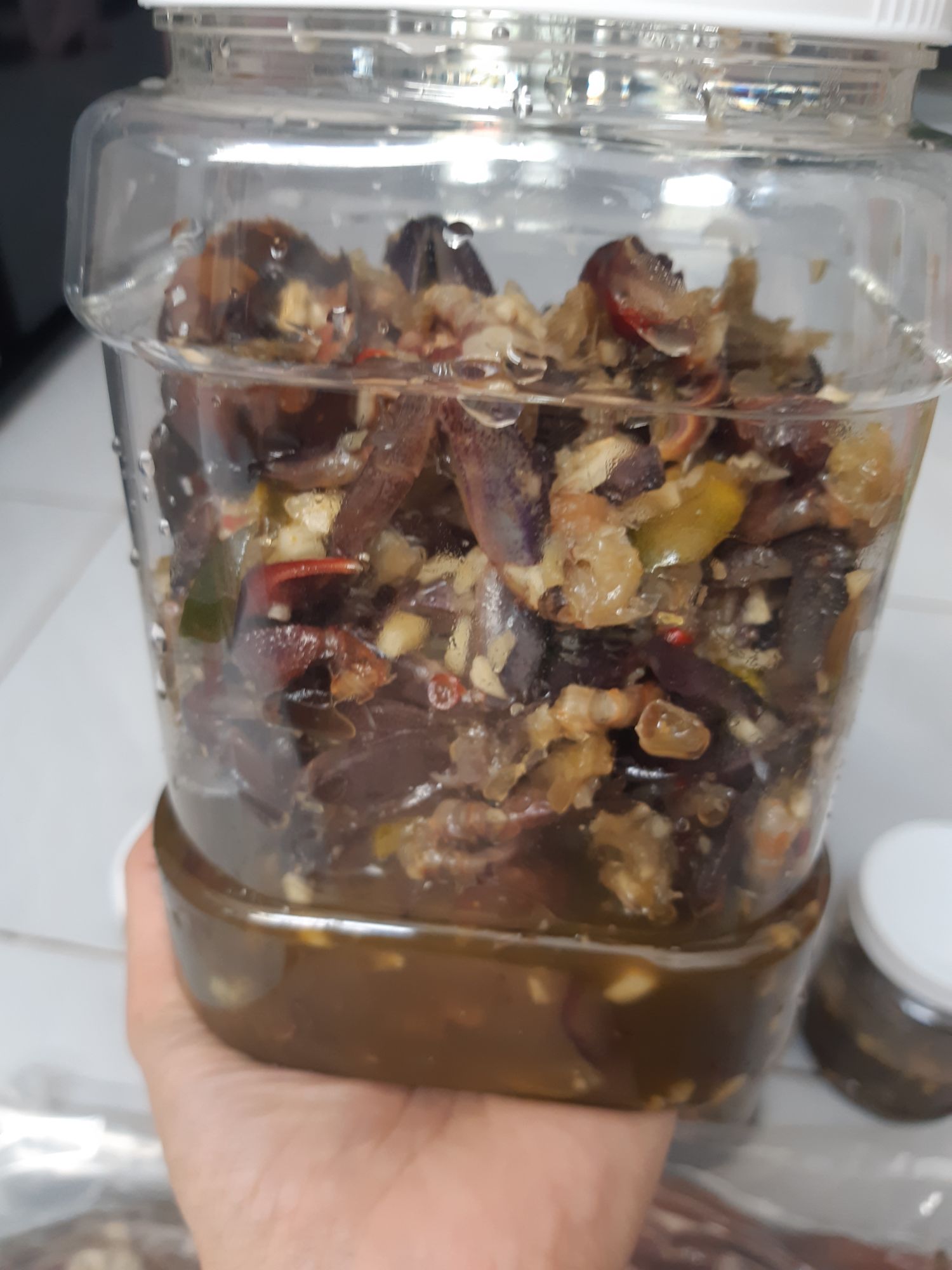 1kg Ba khía Trộn tắc đường