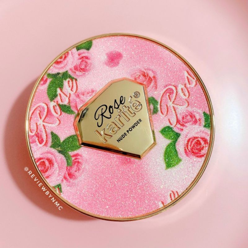 Phấn Phủ Nén 2 Tầng Rose Karite