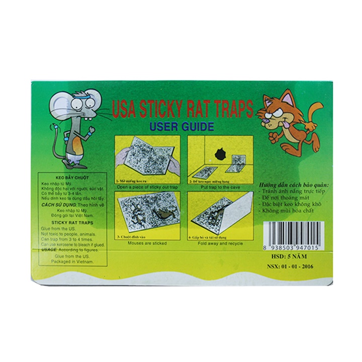 Keo Dán Chuột - Keo Bẫy Chuột 1 Miếng