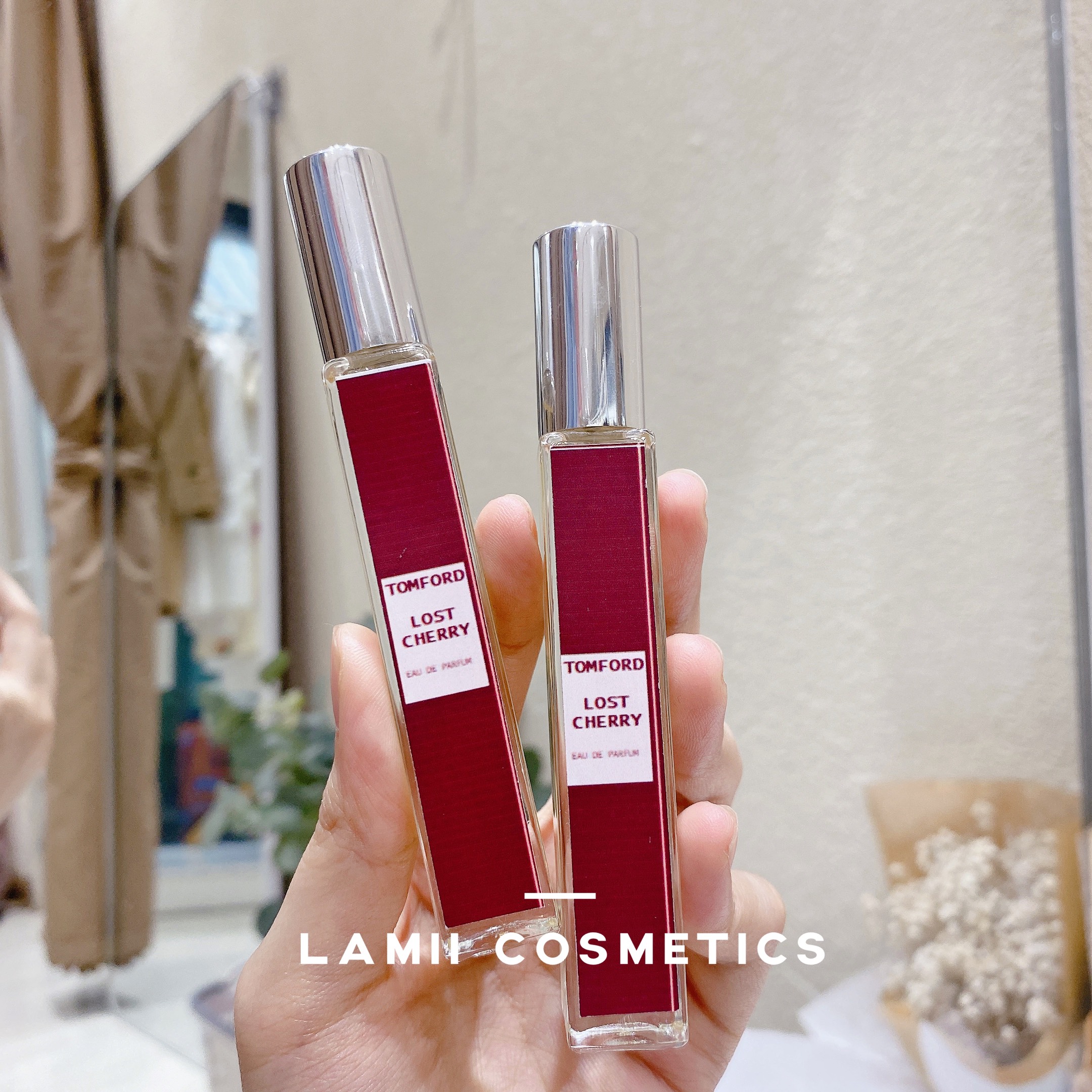 Các dòng nước hoa tom ford lost cherry, bitter peach, rose prick edp 10ml - lamii beauty