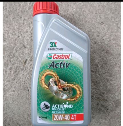 CASTROL ACTIV 20W40 0.8L