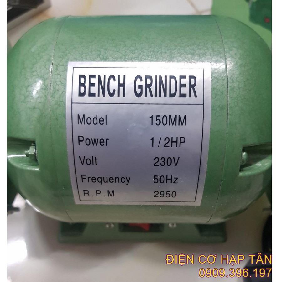 MÁY MÀI  2 ĐÁ  CHÍNH HÃNG BENCH 1/4HP , 1/2HP , 3/4HP