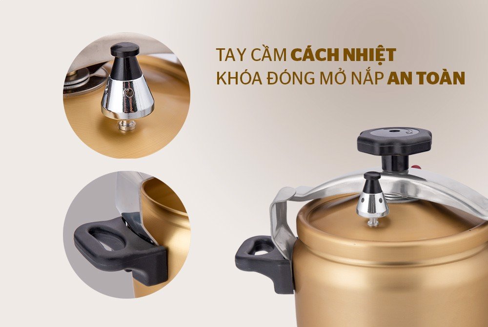 Nồi áp suất anod 6L sunhouse SHA860