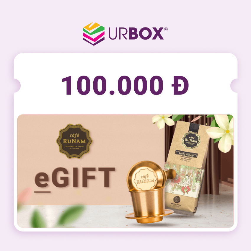 [Runam | UrBox][HCM] Evoucher trị giá 100,000đ