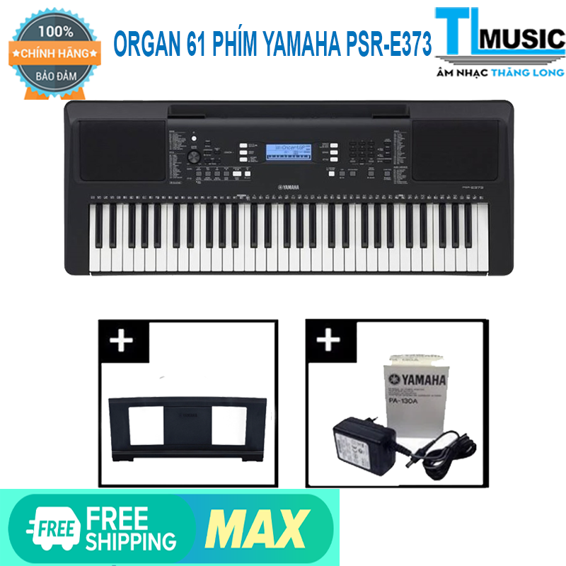 Chính hãng Đàn Organ Yamaha PSR-E373 61 phím - Yamaha PSR-E373 Keyboard