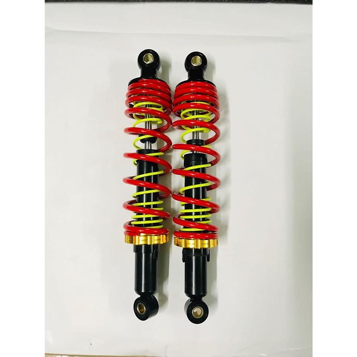 Phuộc BULL FIRE 2 lò xo dành cho Wave,Dream ( XANH DƯƠNG, ĐỎ, VÀNG, CAM, ĐEN )