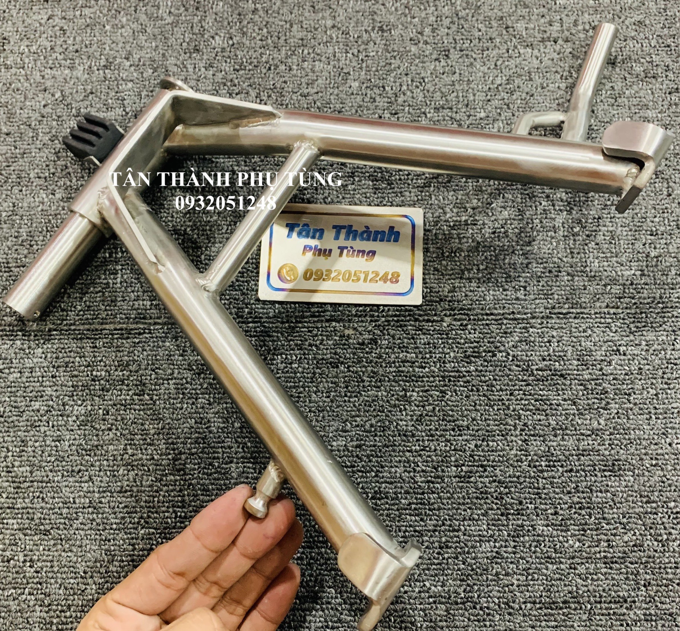 Chống đứng Inox 304 Future 125, Wave a 110, Wave Blade