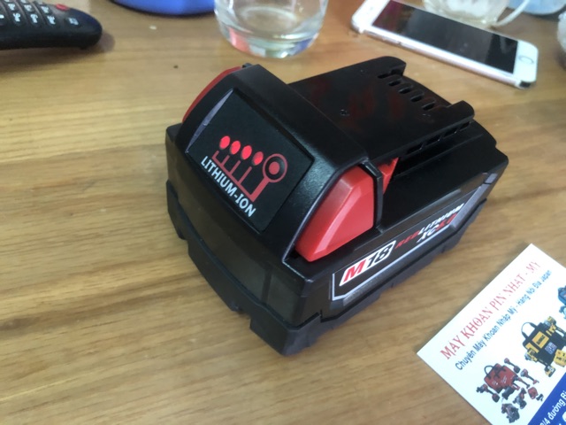 [HCM]Pin đóng milwaukee m18 5ah