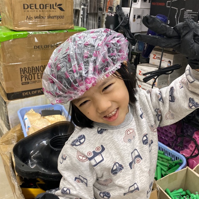 Bịch Mũ tắm , hấp tóc dùng 1 lần