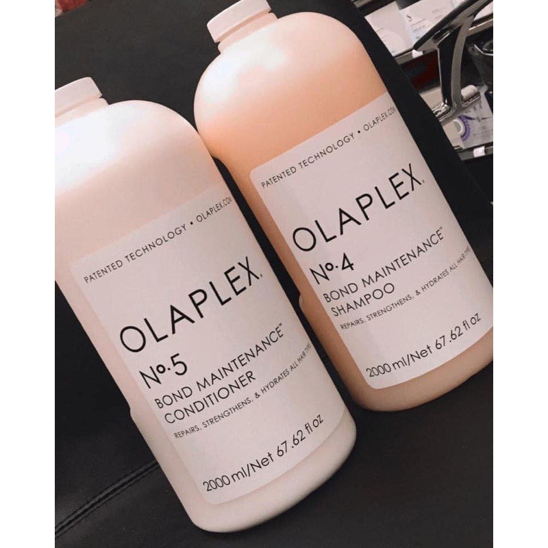 Gội Xả OLAPLEX Phục Hồi Tóc Hư Tổn 500Ml