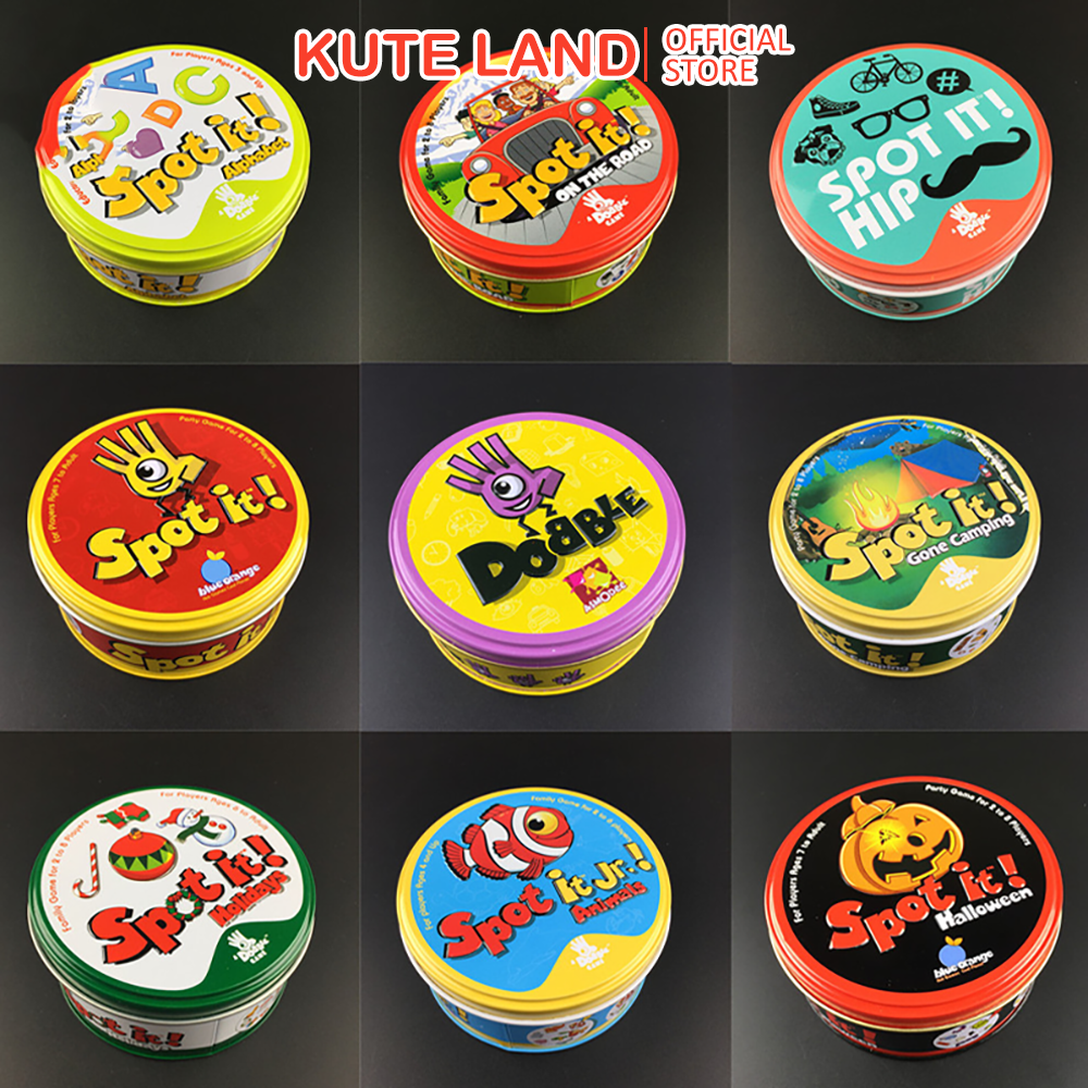 Spot It Card Game Bộ Bài Board Game Vui Nhộn