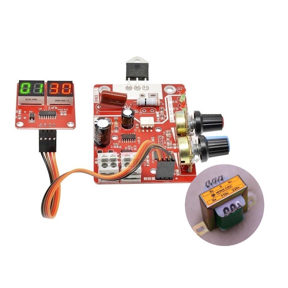 Mạch timer NY-D01 máy hàn cell pin, máy hàn điểm 40A/ 100A