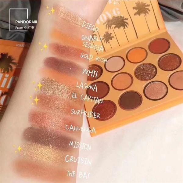 Bảng Phấn Mắt 12 Ô MOONDUFT CALIFORNIA LOVE