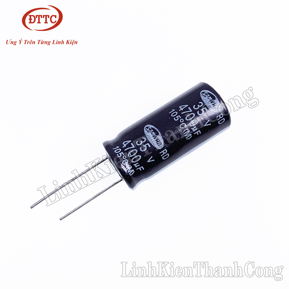 Tụ SAMWHA 4700uF 35V 16x35mm