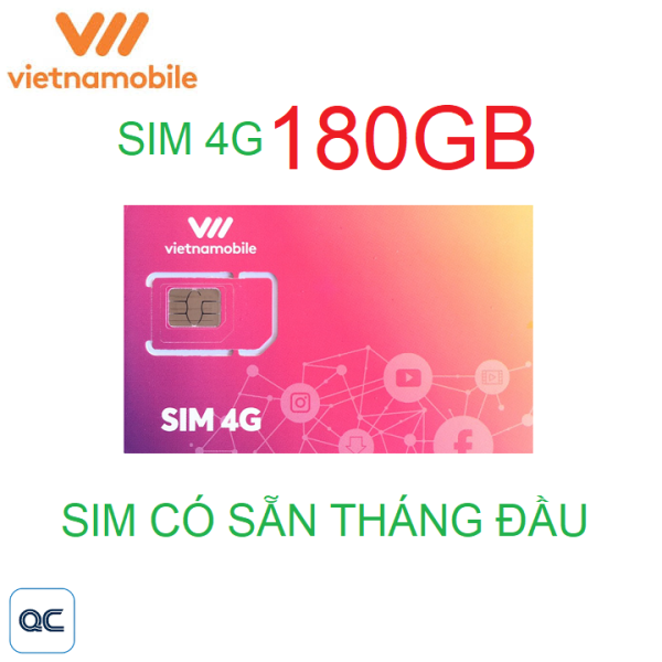 [HCM]Sim 4G vietnamobile mỗi ngày 6GB sử dụng toàn quốc