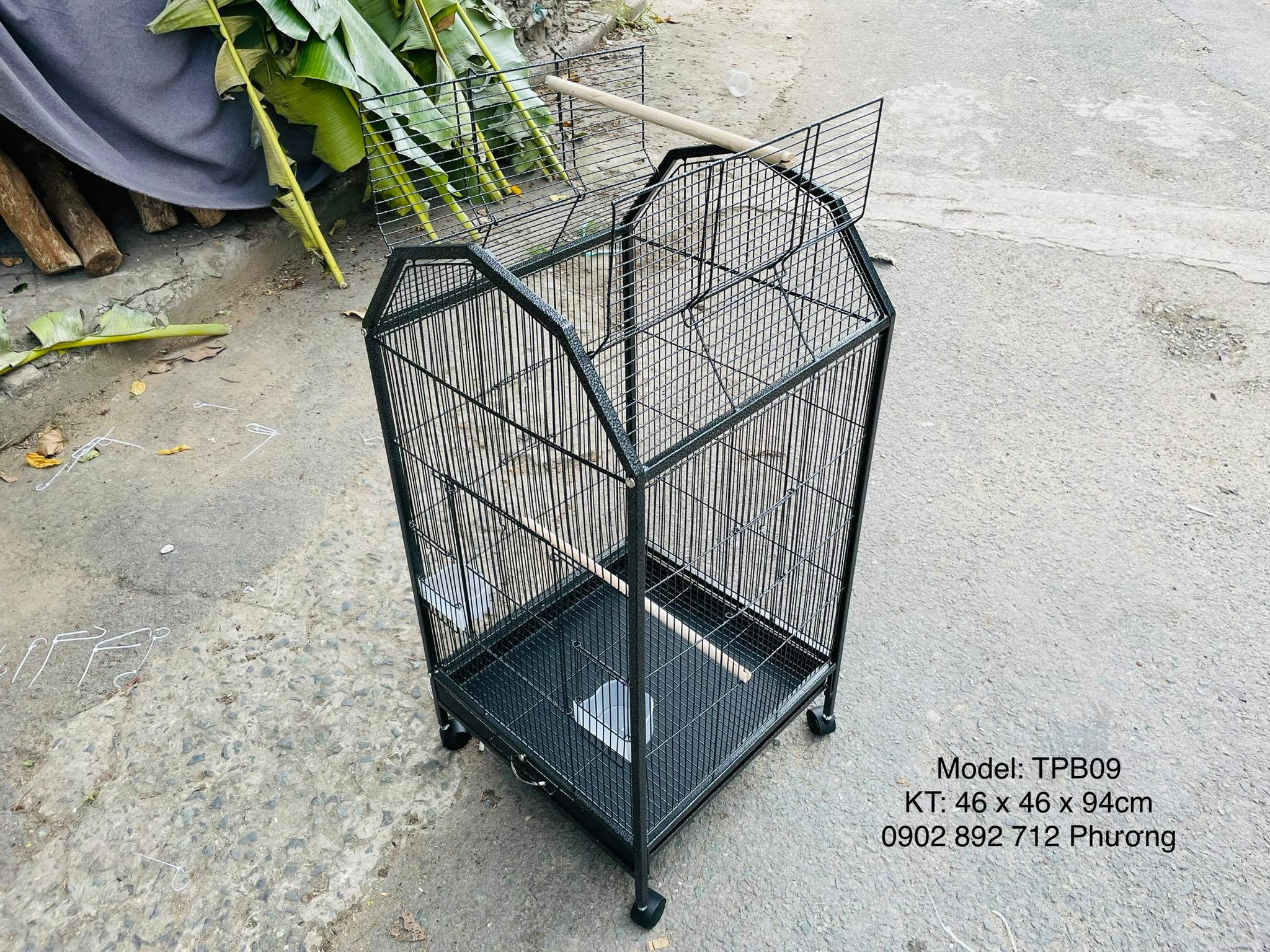 Lồng nuôi vẹt TPB09