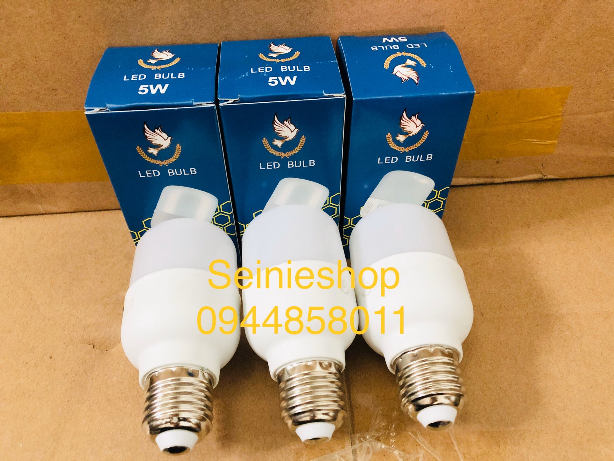 Combo 3 bóng đèn led 5W siêu sáng