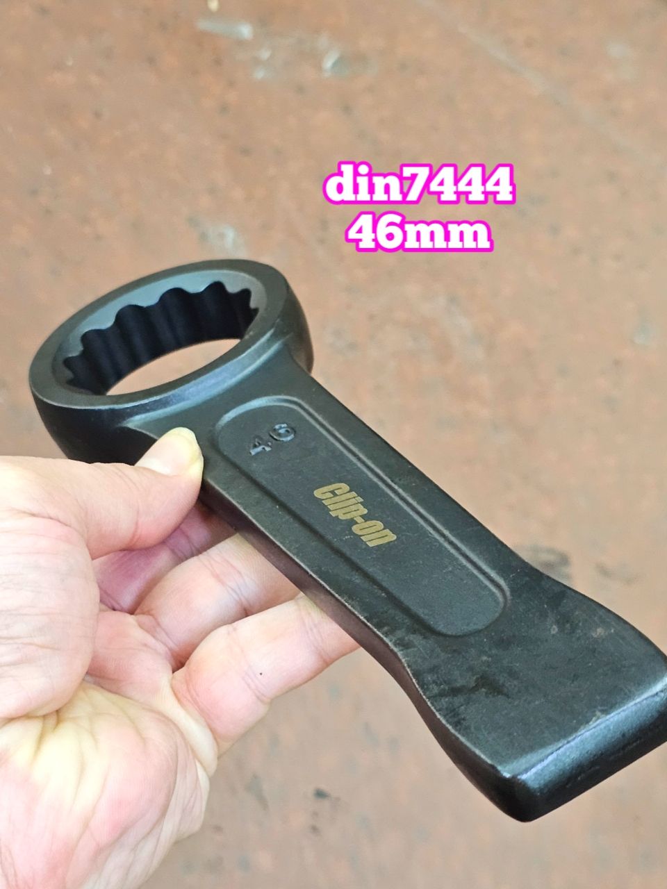 Cờ Lê Vòng Đóng 46mm Clip On (Vòng Đóng 46mm Cờ Lê Đóng 1 Đầu Vòng 46mm)