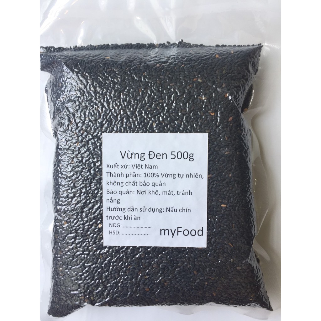 Vừng Đen / Mè Đen - Siêu sạch, hữu cơ tự nhiên [200g - 1Kg]