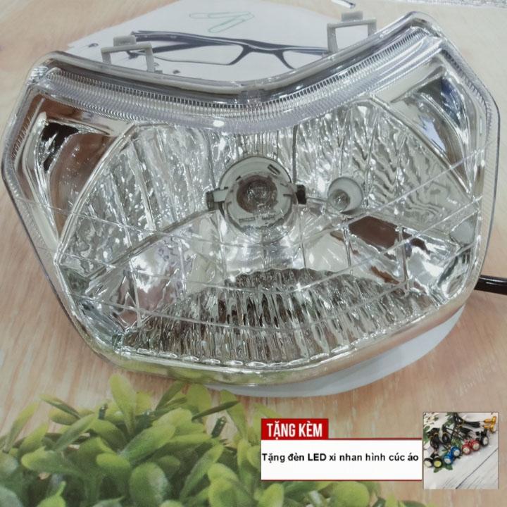 [TẶNG ĐÈN XI NHAN CÚC ÁO LÀM QUÀ] Đầu đèn pha xe SCR full bộ G420