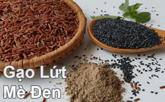 500g bột gạo lức mè đen giảm cân lợi sữa