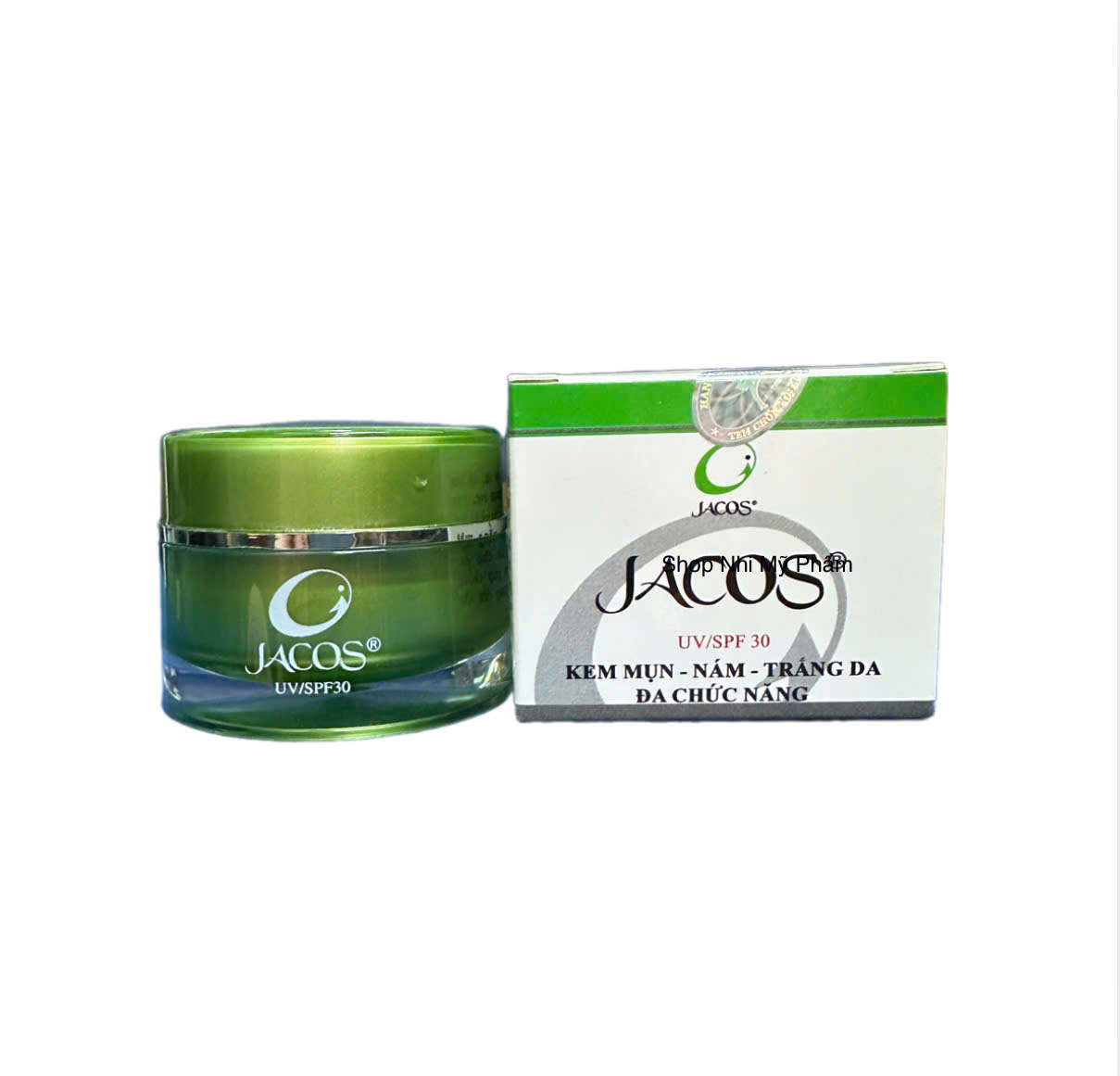 Kem JACOS Mụn Nám Mờ Thâm Trắng Da Ngừa Lão Hóa Da Đa Chức Năng 12GR