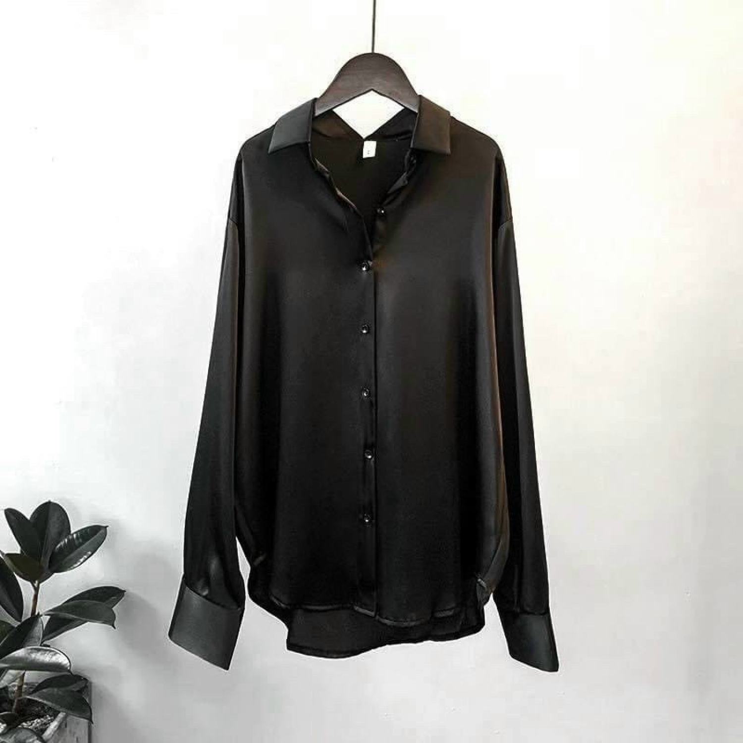 Áo sơ mi nữ công sở chất lụa Nhật cao cấp