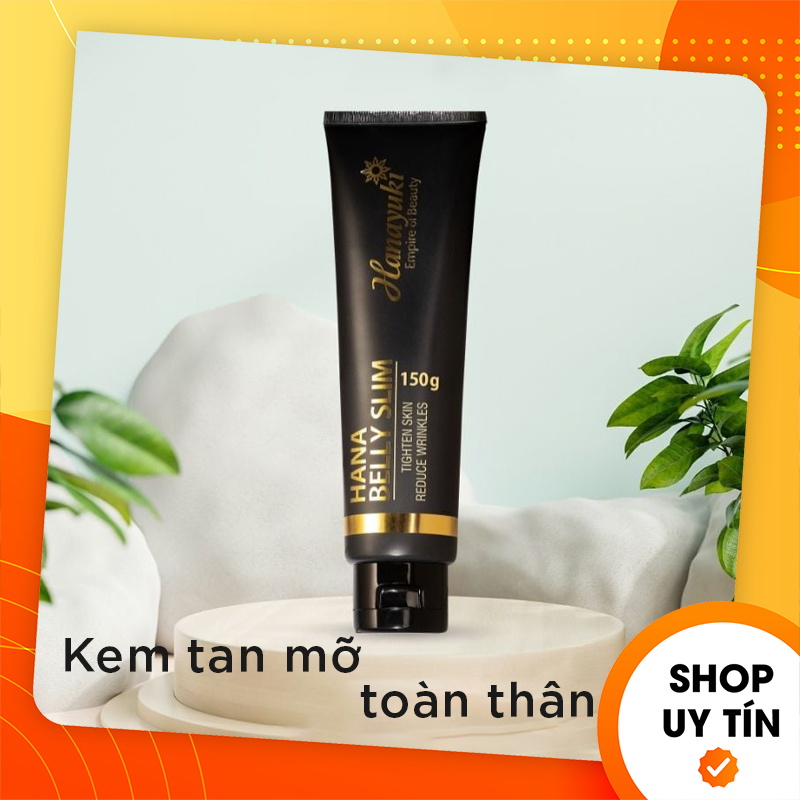 Kem tan mỡ Hana Belly Slim - Mỹ phẩm Hanayuki