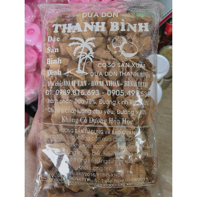 Dừa Khô Sấy Giòn Đặc Sản Bến Tre