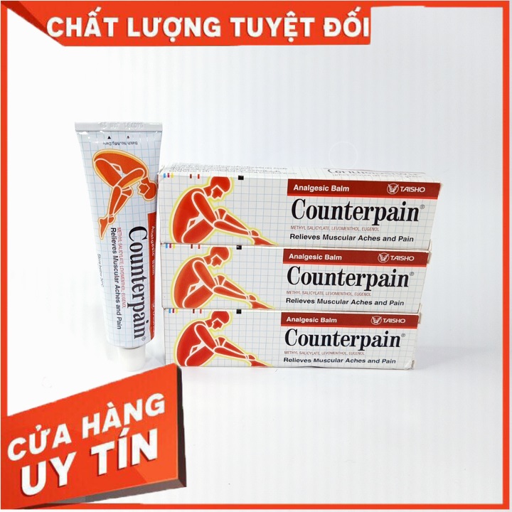 Kem xoa bóp nóng counterpain 60g đỏ thái lan giảm đau nhức xương khớp hiệu quả