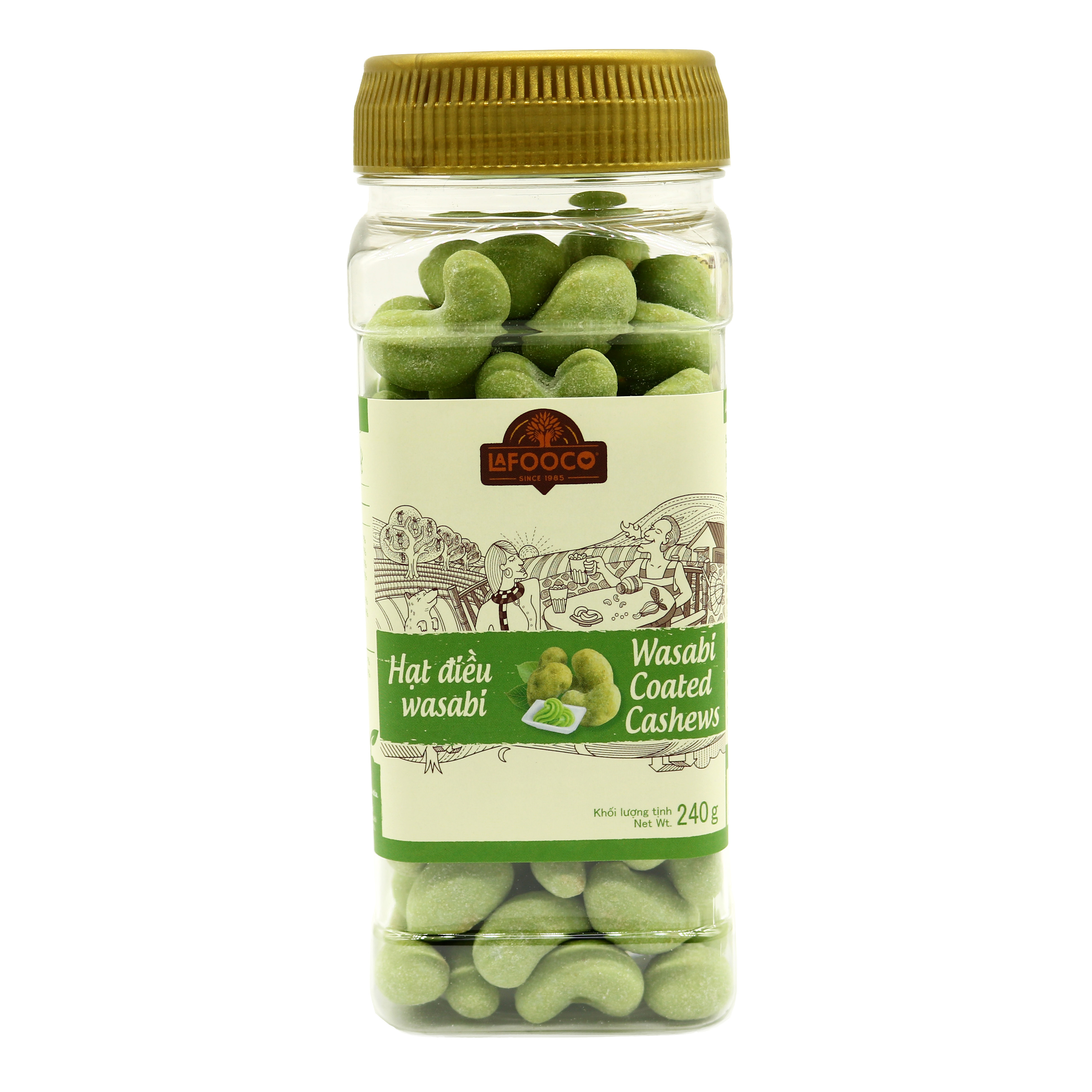Hạt Điều Wasabi LAFOOCO 240g