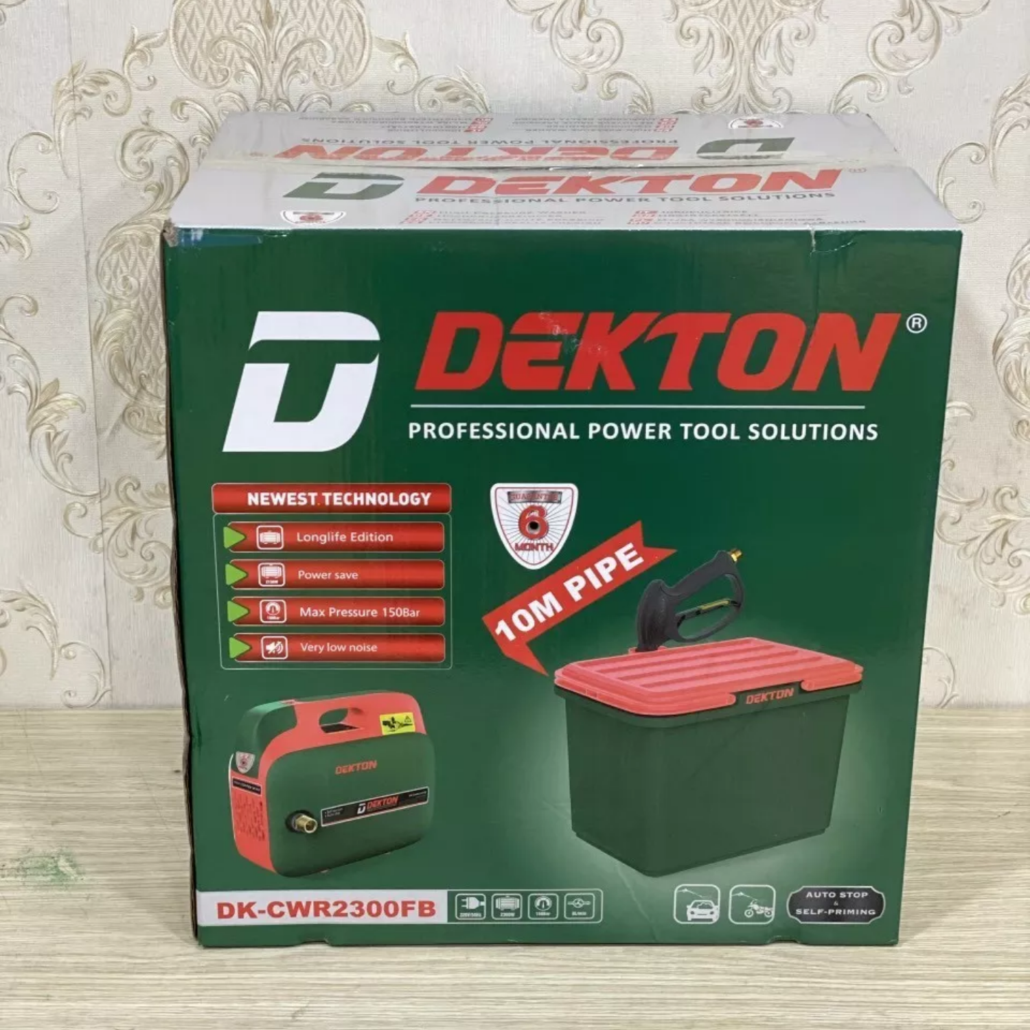 MÁY XỊT RỬA XE DEKTON 2300W 150BAR