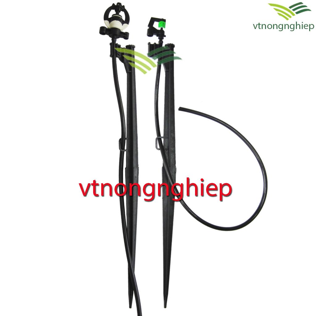 10 Cây cắm béc tưới 45cm đen