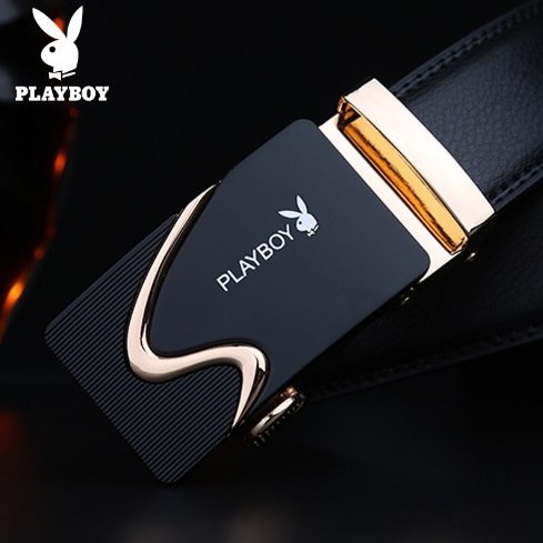 Thắt lưng da nam cao cấp hiệu PLAYBOY - khoá tự động