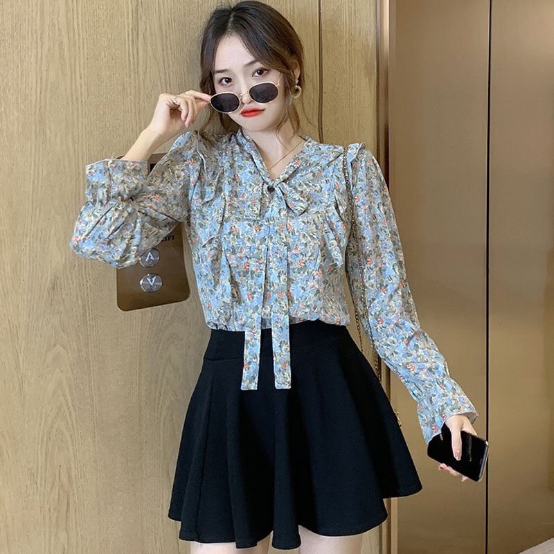 Top với hơn 135 về áo sơ mi voan hoa nhí mới nhất