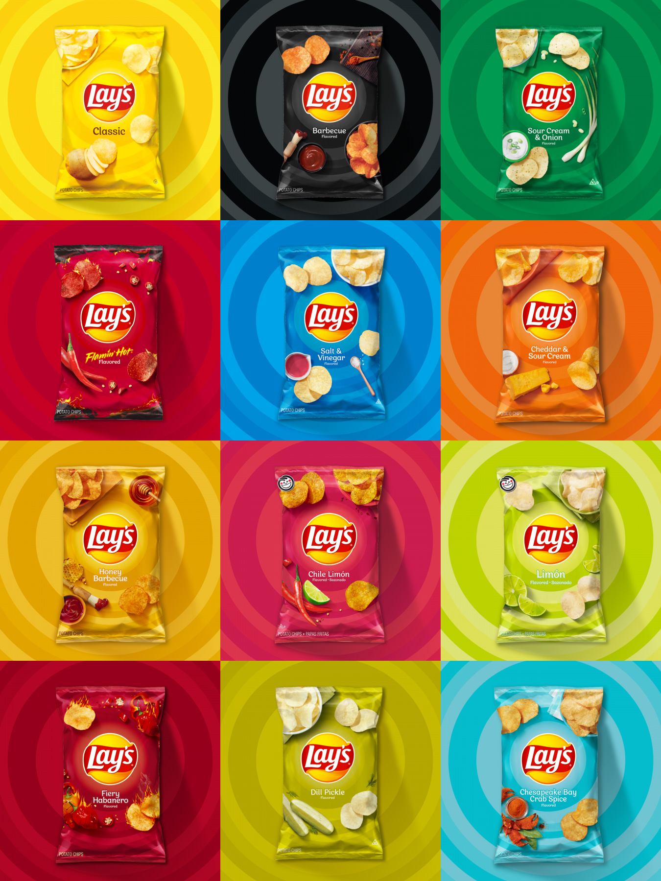 Bánh Snack khoai tây Lay's