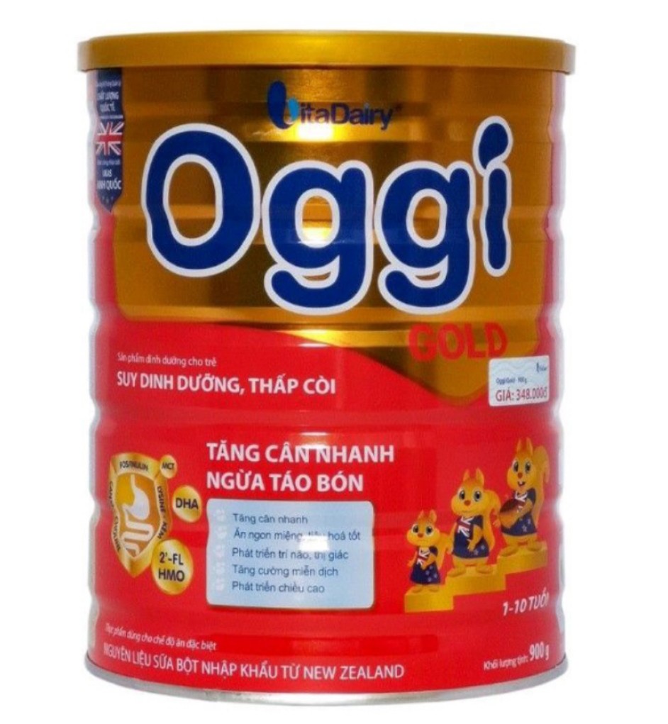Sữa oggi gold 900g ( Có mã QR tích điểm - Date 2026)