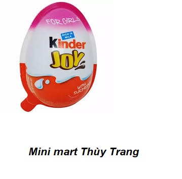 [HCM]Socola Trứng Kinder Joy Bé Gái - Hộp 20g