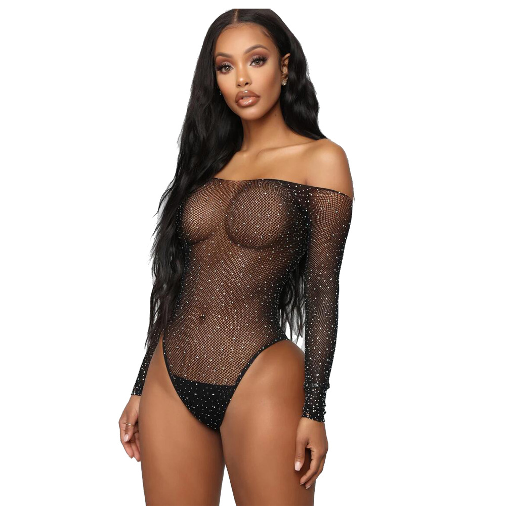 Áo ngủ liền thân lưới sexy TK2090