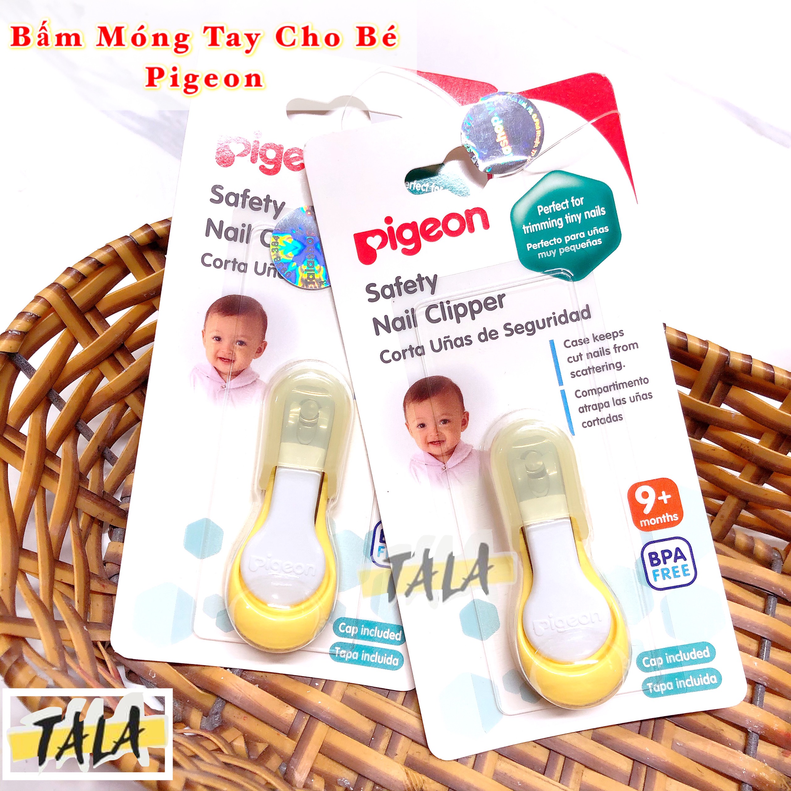 Bấm móng tay Pigeon cho bé