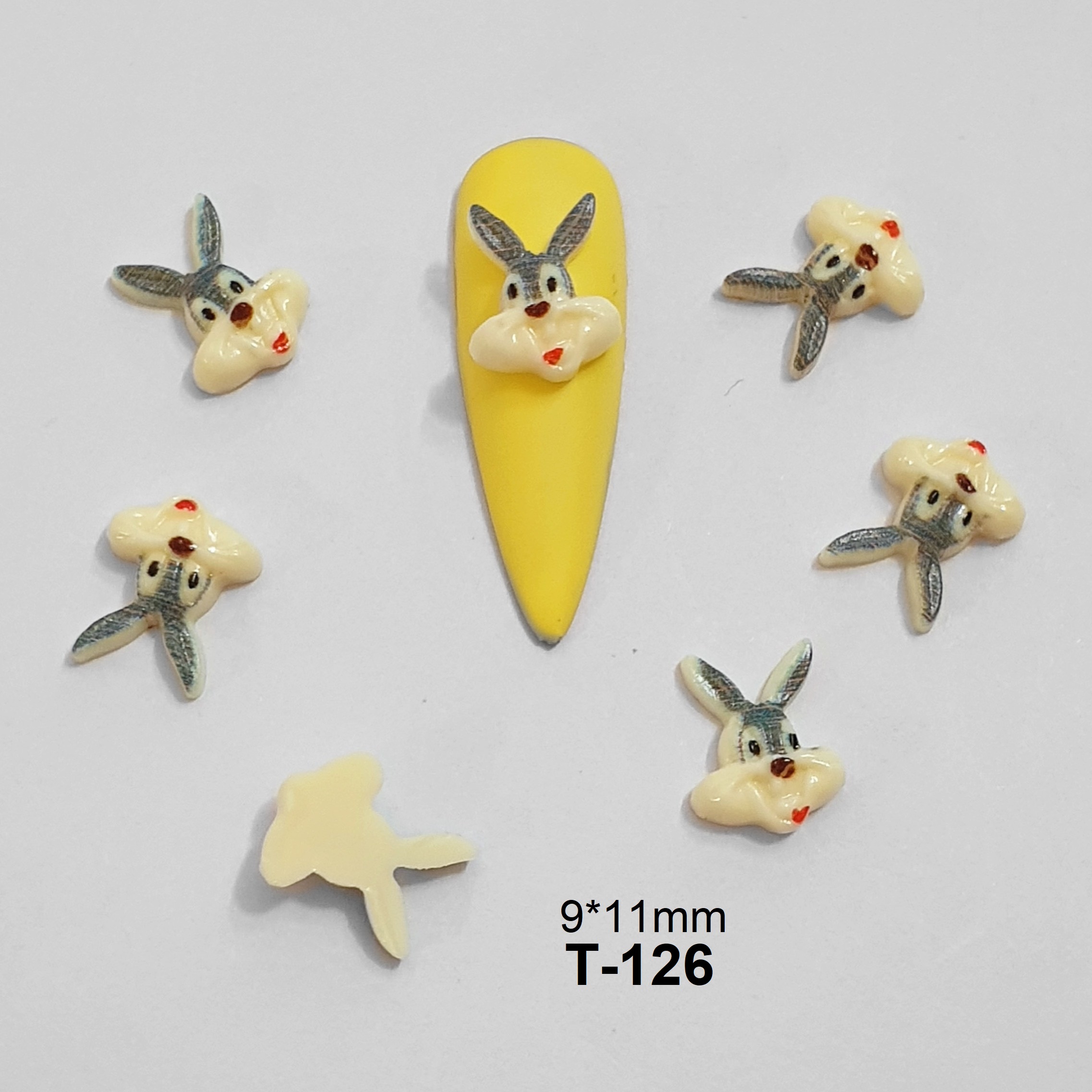Charm thú hoạt hình | gấu pooh doraemon mickey | trang trí móng hàn quốc
