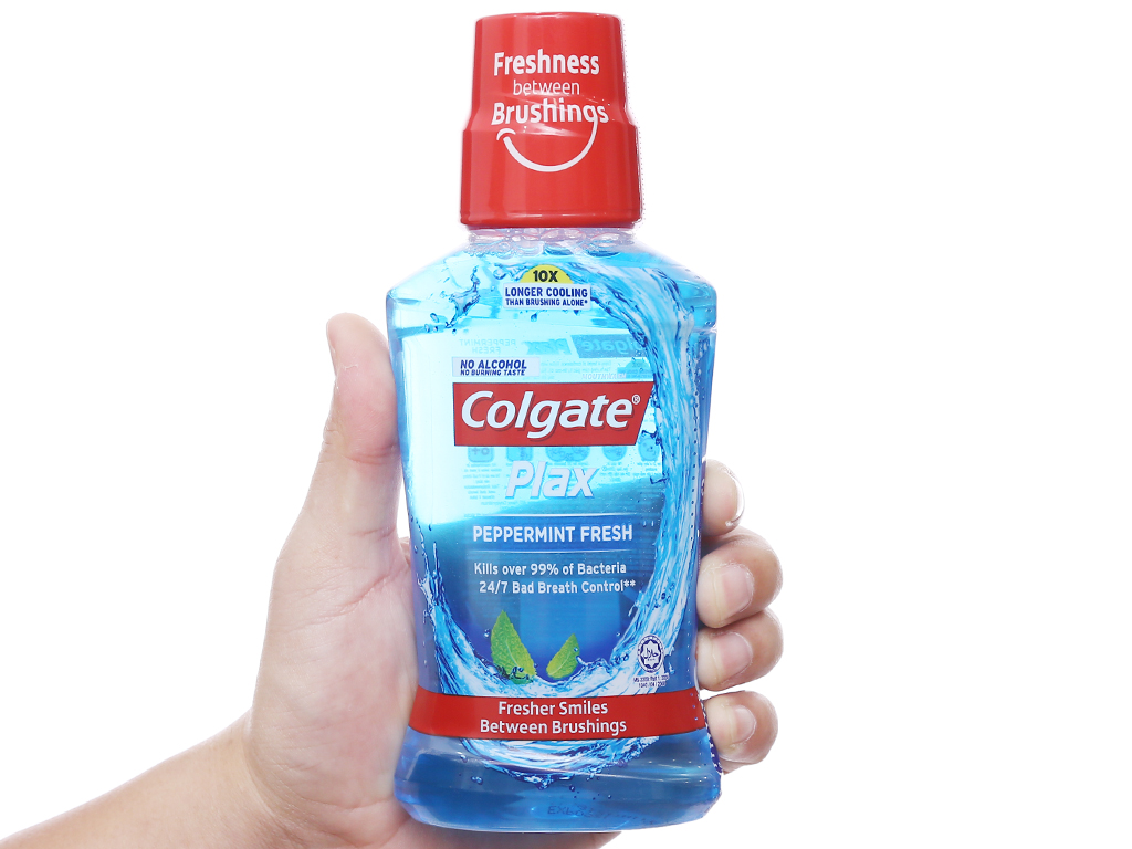 Nước súc miệng Colgate Plax Peppermint Fresh 250ml