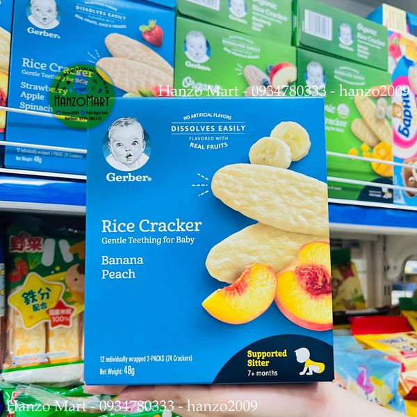 Bánh Ăn Dặm Gerber Teether 7M+