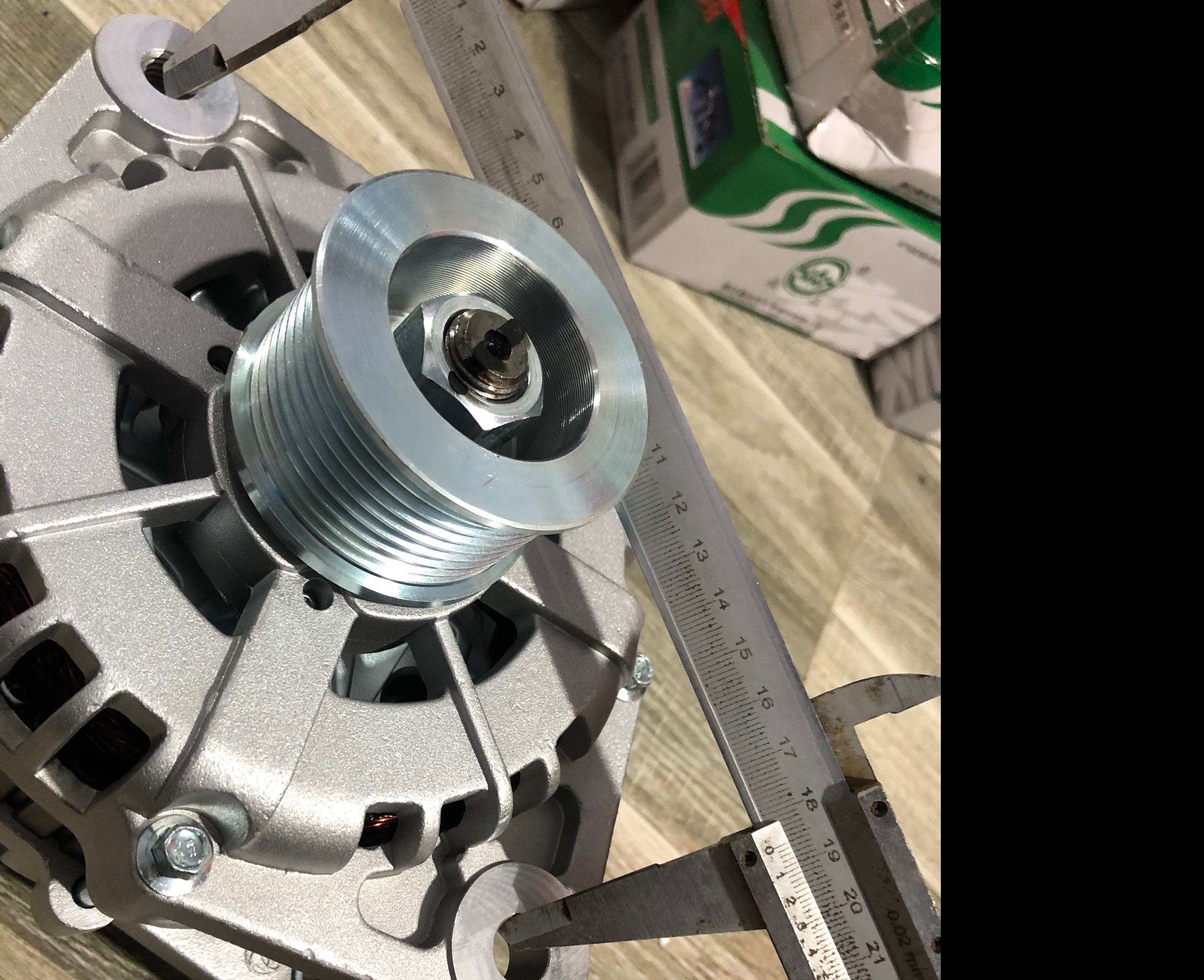 Máy phát ĐF375 24v-70A 2000w trắng DECC (JFZ3703)