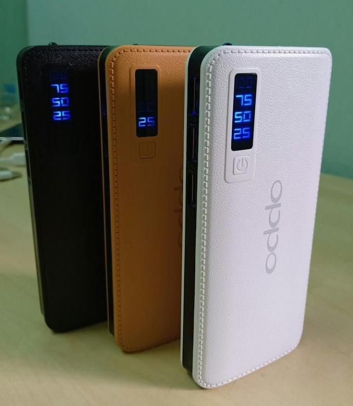 Giá (Giá rẻ vô dich) SẠC DỰ PHÒNG LCD 30000MAH GIẢ DA PU CAO CẤP HIỂN THỊ - SẠC CỰC NHANH