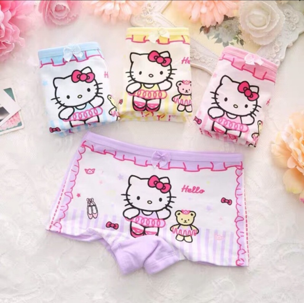 Quần chip đùi bé gái hàng QC cao cấp