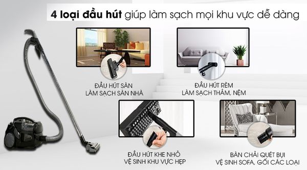 Máy hút bụi Panasonic MC-CL575KN49 2000W