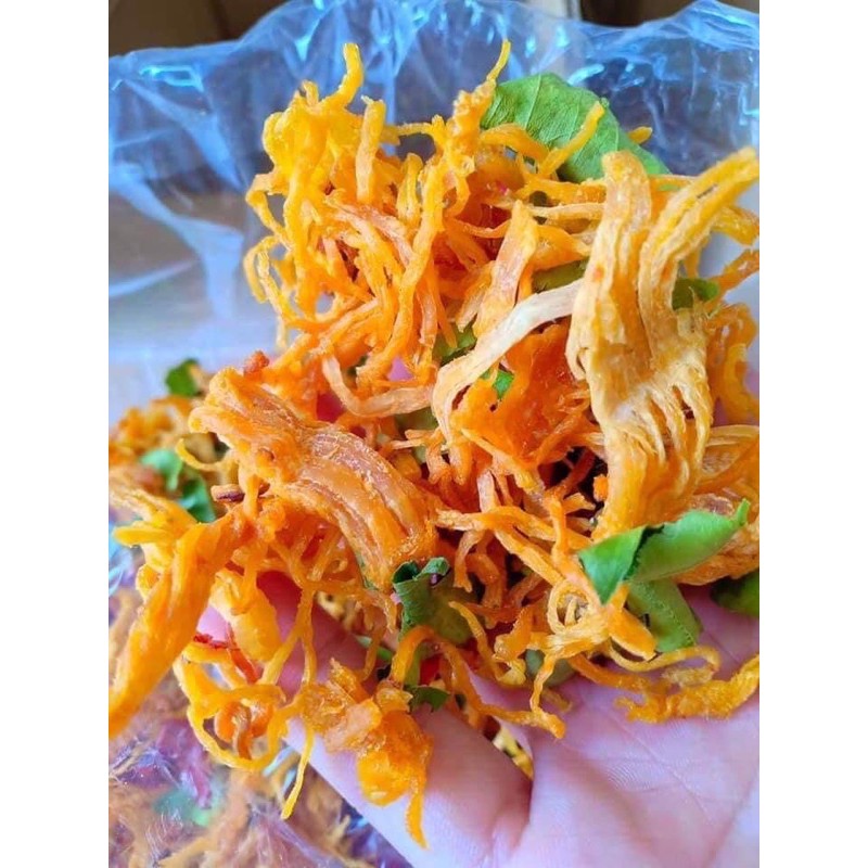 Khô Gà Lá Chanh Đóng Lon pet 300gr
