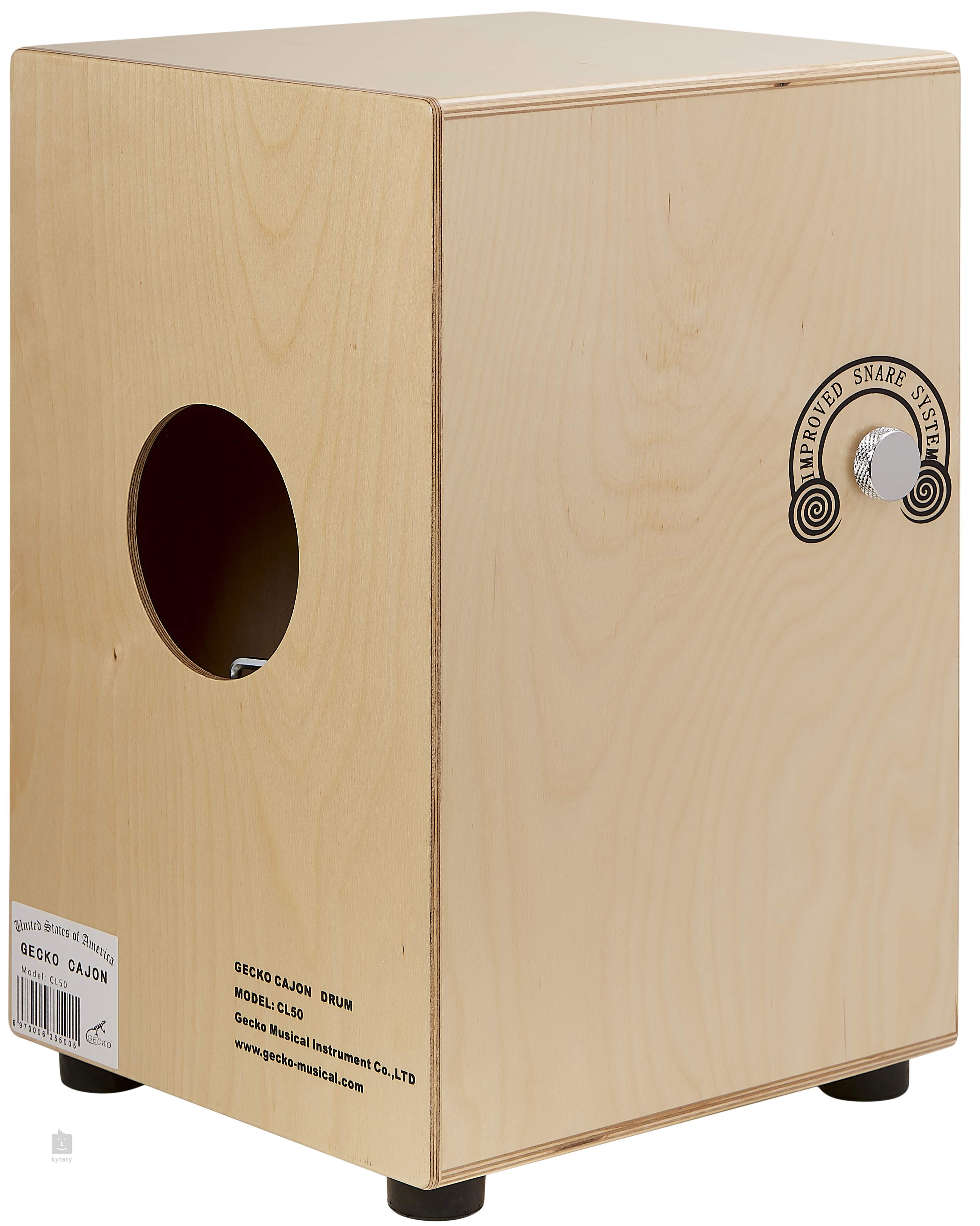 Trống Cajon Gecko CL50 Có Snare - BEST CAJON
