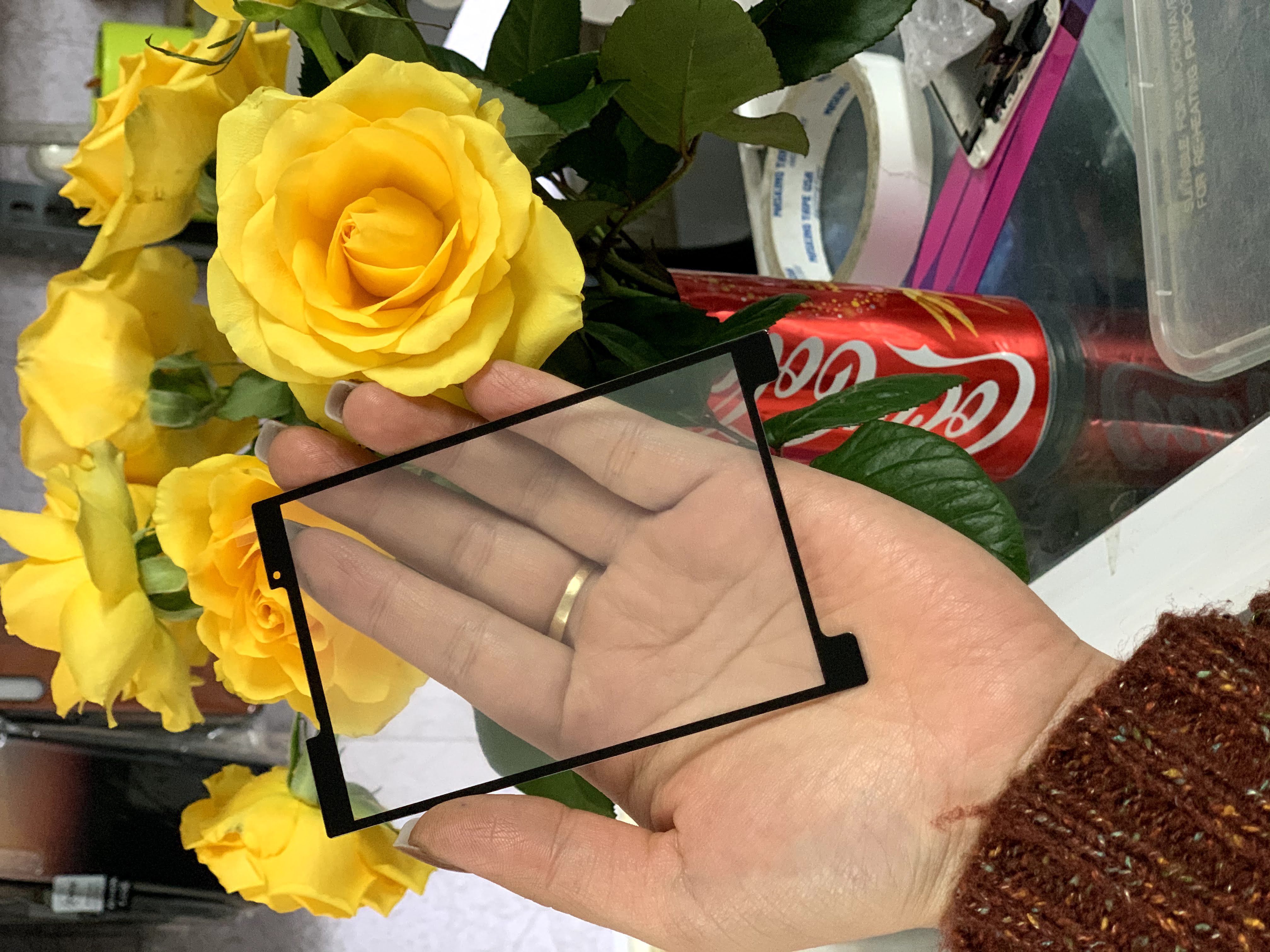 Kính Cường lực Blackberry key2/ key2 LE full màn